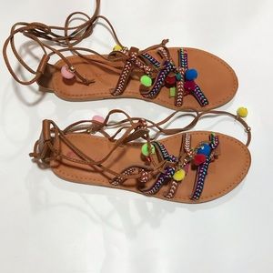 Big Buddha Tan Size 8 Boho Sandals